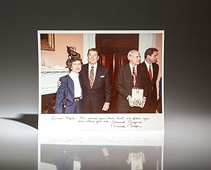 Seller image for Signed Photograph of President Ronald Reagan for sale by The First Edition Rare Books, LLC