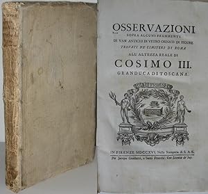 Osservazioni sopra alcuni frammenti di vasi antichi di vetro ornati di figure trovati ne cimiteri...