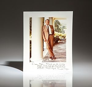 Seller image for Signed Photograph: President Ronald Reagan for sale by The First Edition Rare Books, LLC
