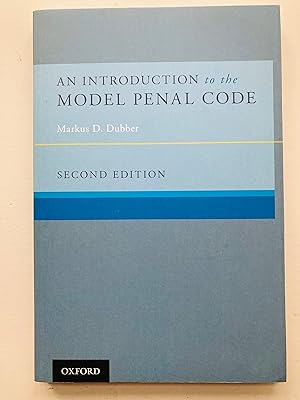 Seller image for An Introduction to the Model Penal Code for sale by Cherubz Books