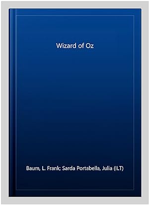 Bild des Verkufers fr Wizard of Oz zum Verkauf von GreatBookPricesUK