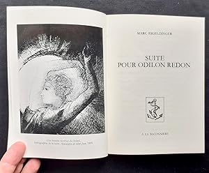 Seller image for Suite pour Odilon Redon - for sale by Le Livre  Venir