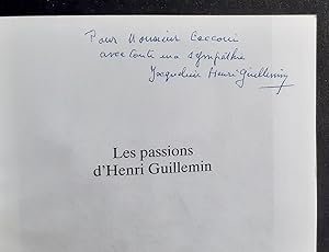 Les passions d'Henri Guillemin - Recueil des chroniques parues dans l'Express, à Neuchâtel, de dé...