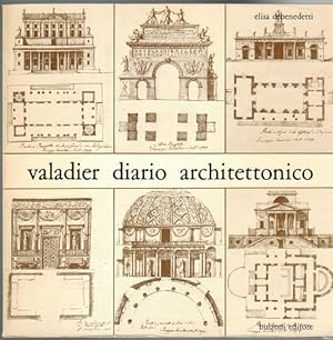 Bild des Verkufers fr Valadier: diario architettonico. zum Verkauf von La Librera, Iberoamerikan. Buchhandlung