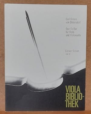 Immagine del venditore per Duo Es-Dur / Mi bemol majeur / E flat major fr Viola und Violoncello. Krebs 218 venduto da ANTIQUARIAT H. EPPLER