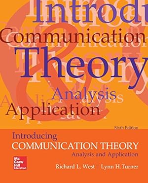 Seller image for Introducing Communication Theory: Analysis and Application for sale by ZBK Books