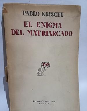 Seller image for El Enigma del Matriarcado for sale by Libros de Ultramar Alicante