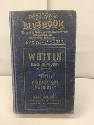 Davison's Textile Blue Book, Handy Edition; Dockham's American Report & Directory