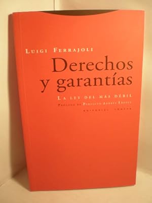 Immagine del venditore per Derechos y garantas. La ley del ms dbil venduto da Librera Antonio Azorn