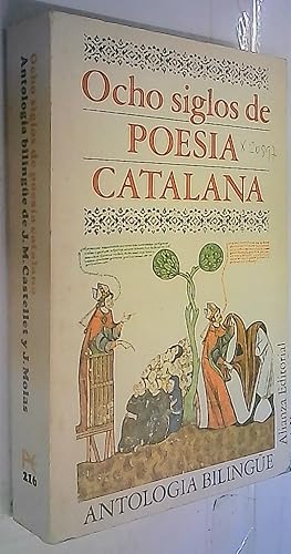 Image du vendeur pour Ocho siglos de poesa catalana. Antologa bilinge. Seleccin y prlogo de? mis en vente par Librera La Candela