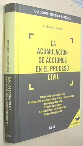 Image du vendeur pour La acumulacin de acciones en el proceso civil + CD mis en vente par Librera La Candela