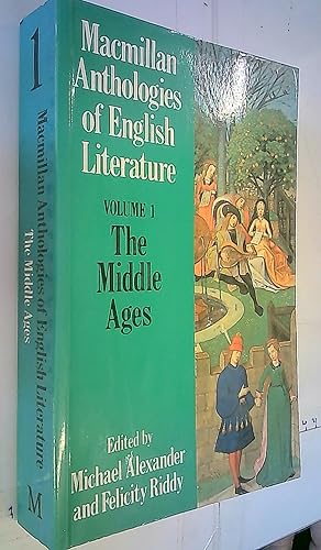 Seller image for Macmillan Anthologies of English Literatura Volume I. The Middle Ages (700 - 1550). Edited by? for sale by Librera La Candela