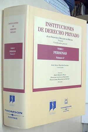 Immagine del venditore per Instituciones de derecho privado. Tomo I. Volumen 3: Personas venduto da Librera La Candela
