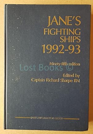 Bild des Verkufers fr Jane's Fighting Ships, 1992-93 zum Verkauf von All Lost Books