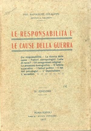 Le responsabilità e le cause della guerra.