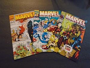 3 Iss Marvel Quarterly Report 1994 #1,2, and 3