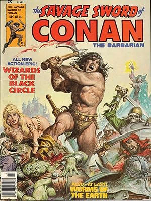 Image du vendeur pour Savage Sword of Conan No. 16 mis en vente par Kenneth Mallory Bookseller ABAA