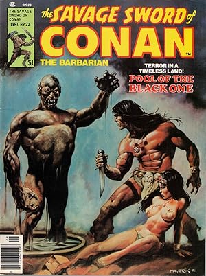 Image du vendeur pour Savage Sword of Conan No. 22 mis en vente par Kenneth Mallory Bookseller ABAA