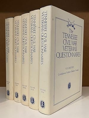 Seller image for The Tennessee Civil War Veterans Questionnaires - Five-Volume Set for sale by Turgid Tomes