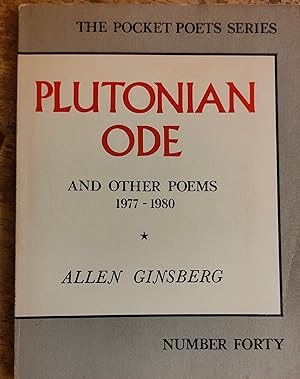 Seller image for Plutonium Ode and Other Poems - 1977-80 (The Pocket Poet Series) for sale by Shore Books
