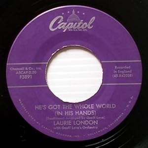 Bild des Verkufers fr He's Got The Whole World (In His Hands) / Handed Down [7" 45 rpm Single] zum Verkauf von Kayleighbug Books, IOBA