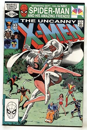 X-MEN #152--1981--MARVEL--comic book