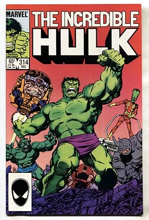 INCREDIBLE HULK #314-Modok-comic book-JOHN BYRNE-MARVEL