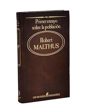 Seller image for PRIMER ENSAYO SOBRE LA POBLACIN for sale by Librera Monogatari