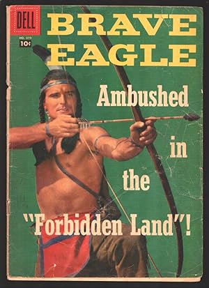 Immagine del venditore per Brave Eagle-Four Color Comics #879 1958-Dell-'Ambush in the Forbidden Land-TV series photo cover-G venduto da DTA Collectibles