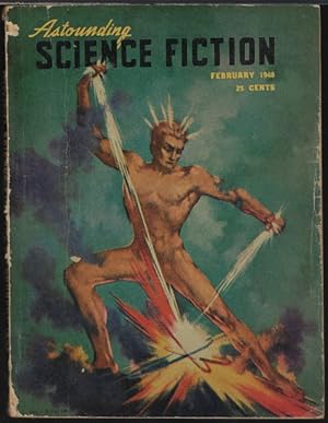 Immagine del venditore per ASTOUNDING Science Fiction: February, Feb. 1948 ("Children of the Lens") venduto da Books from the Crypt