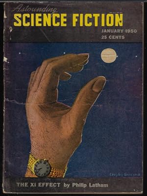 Bild des Verkufers fr ASTOUNDING Science Fiction: January, Jan. 1950 ("Foundation" series) zum Verkauf von Books from the Crypt