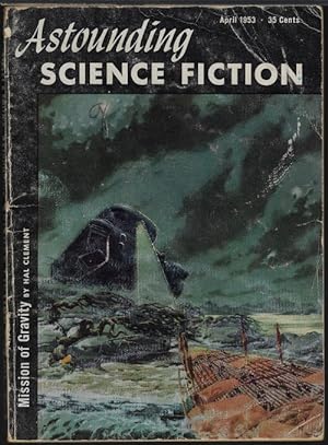 Immagine del venditore per ASTOUNDING Science Fiction: April, Apr. 1953 ("Mission of Gravity") venduto da Books from the Crypt