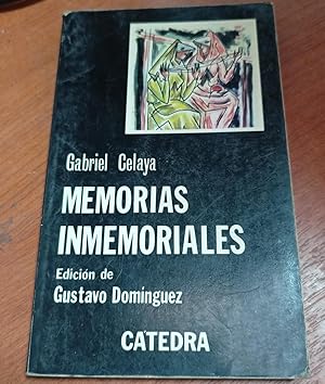 Imagen del vendedor de Memorias inmemoriales (Letras Hispanicas) (Spanish Edition) a la venta por SoferBooks