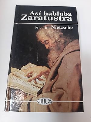 Image du vendeur pour Asi Hablaba Zaratustra(T/D) mis en vente par SoferBooks