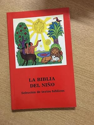 Bild des Verkufers fr La Biblia del nio: Seleccin de textos bblicos (Spanish Edition) zum Verkauf von SoferBooks