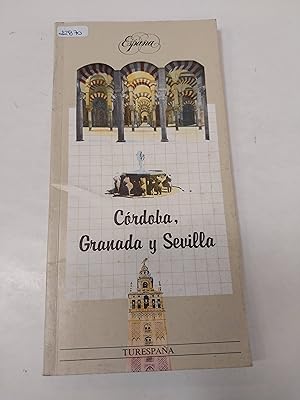 Immagine del venditore per CORDOBA, GRANADA Y SEVILLA venduto da SoferBooks