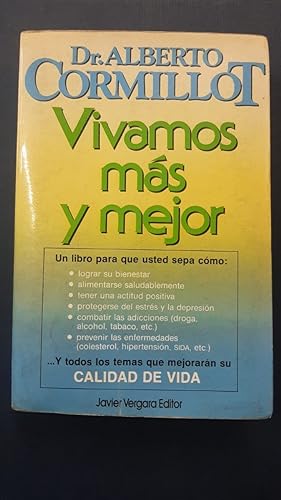 Image du vendeur pour Vivamos Mas y Mejor (Spanish Edition) mis en vente par SoferBooks