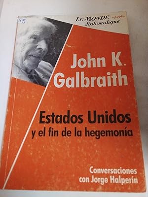 Bild des Verk�ufers f�r Estados Unidos Y El Fin De La Hegemonia zum Verkauf von SoferBooks
