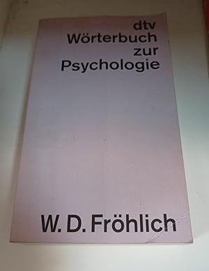 Seller image for Worterbuch Zur Psychologie for sale by SoferBooks