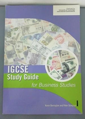 Immagine del venditore per IGCSE: Study Guide for Business Studies (IGCSE Study Guides) venduto da SoferBooks