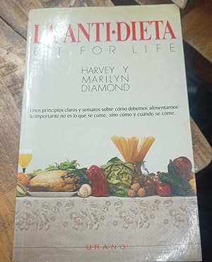 Imagen del vendedor de La antidieta (Spanish Edition) a la venta por SoferBooks