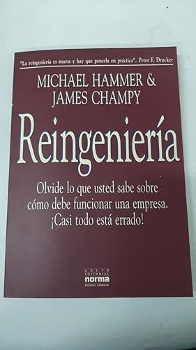 Seller image for Reingenieria (Spanish Edition) for sale by SoferBooks
