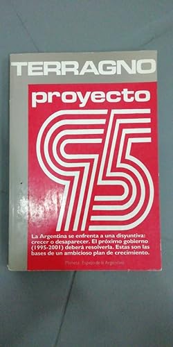 Imagen del vendedor de Proyecto 95 (Espejo de La Argentina) (Spanish Edition) a la venta por SoferBooks