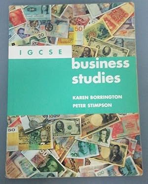 Imagen del vendedor de IGCSE Business Studies a la venta por SoferBooks