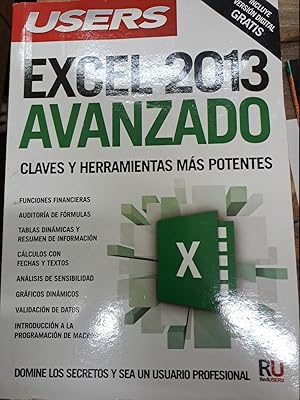 Imagen del vendedor de Microsoft Excel 2013 avanzado: Manuales USERS (Spanish Edition) a la venta por SoferBooks