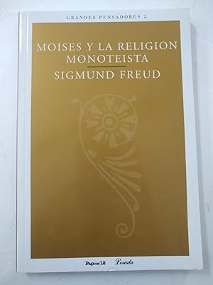 Seller image for Moiss y la religin monoteista for sale by SoferBooks