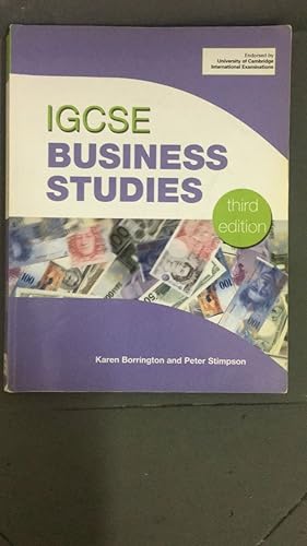 Seller image for IGCSE Business Studies for sale by SoferBooks