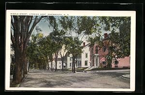 Immagine del venditore per Postcard Portsmouth, NH, Middle Street, Looking West venduto da Bartko-Reher