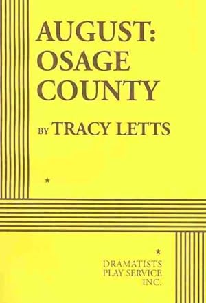 Seller image for August : Osage County for sale by GreatBookPrices