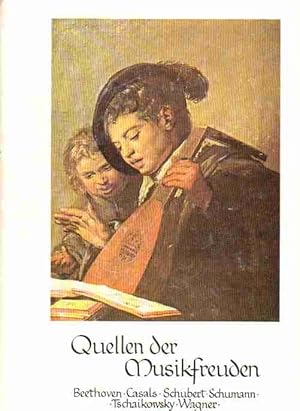 Seller image for Quellen der Musikfreuden Gedanken und Gedichte for sale by Auf Buchfhlung